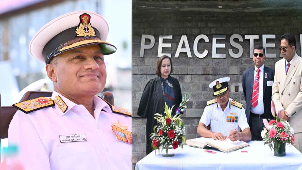Navy Chief Krishna Swaminathan Calls on Sanawar Students to Embrace Courage and Perseverance